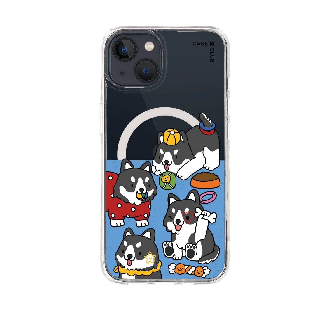 ฮัสกี้สุดป่วนกับของเล่นคู่ใจ